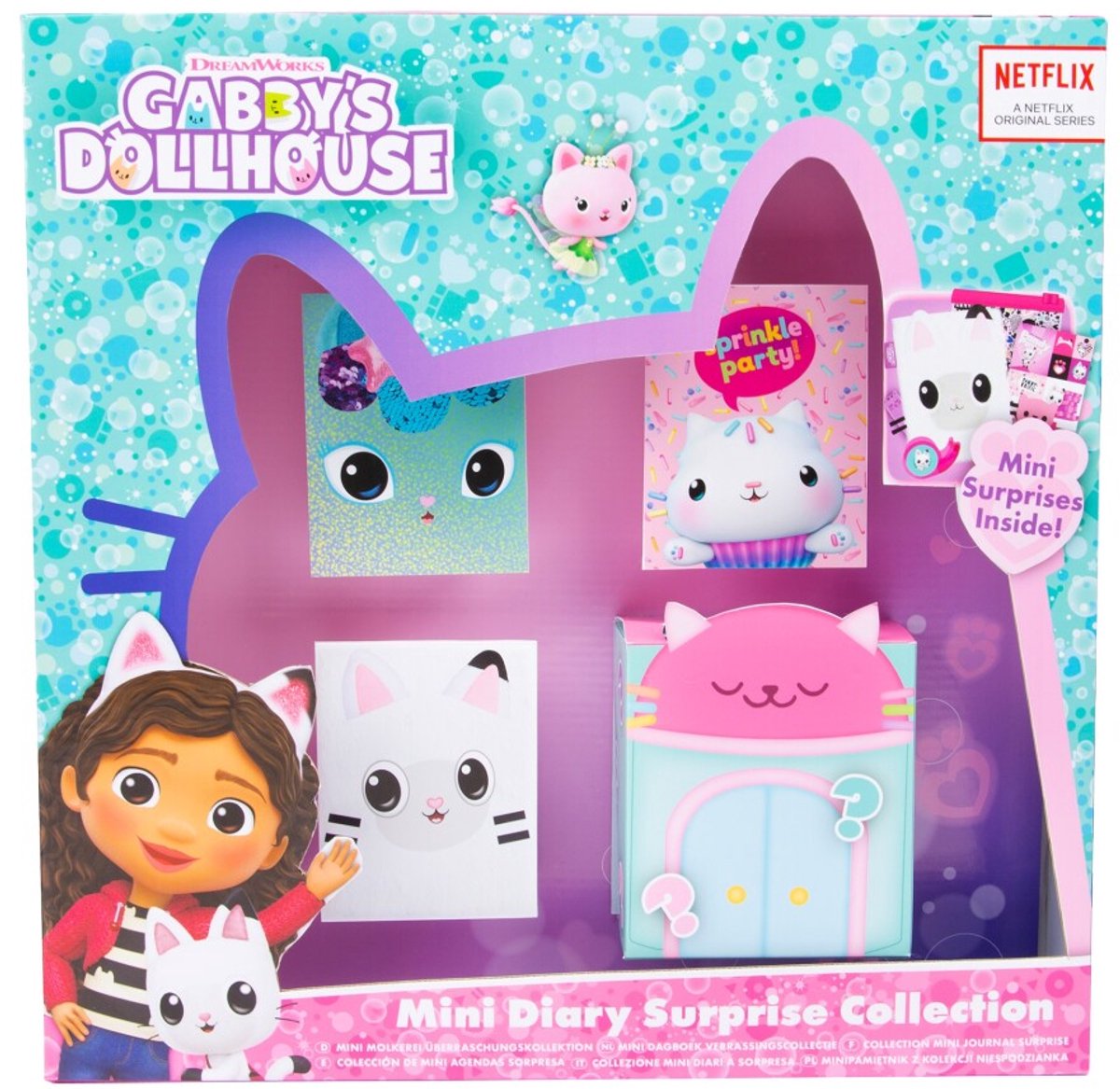 Gabby's Dollhouse Collection surprise de mini journal intime de Gabby's Dollhouse