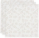 Jollein tissu hydrophile petit - 70x70cm - rêves feuillus - 3 pièces