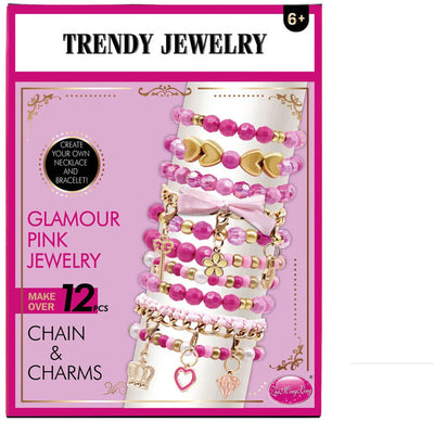 Ensemble de bijoux tendance breloques chaîne