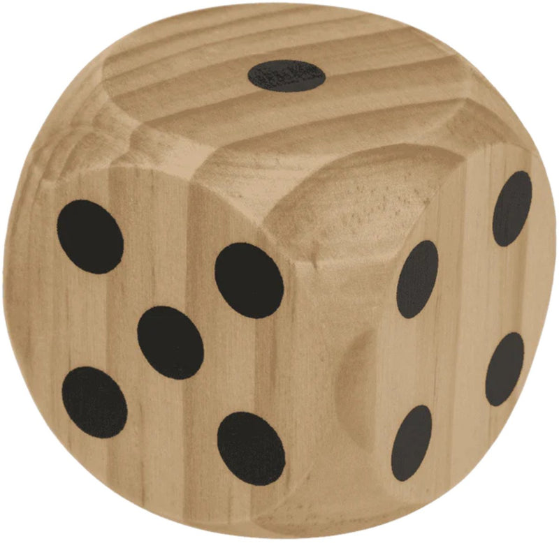 Dés en bois Dsp. env. 6x6cm. 12