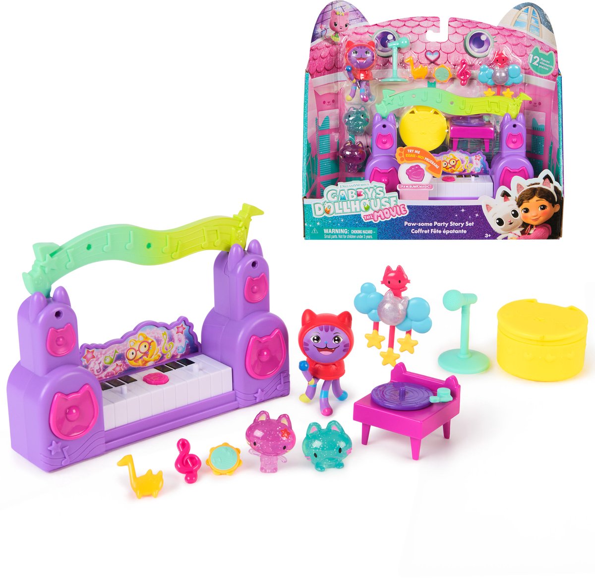 Gabby's Dollhouse the Movie DJ Kathnoeek Music Play Set