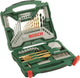 Jeu de forets Bosch x-line - 70 pièces - série Titanium Plus - pour bois, métal et pierre