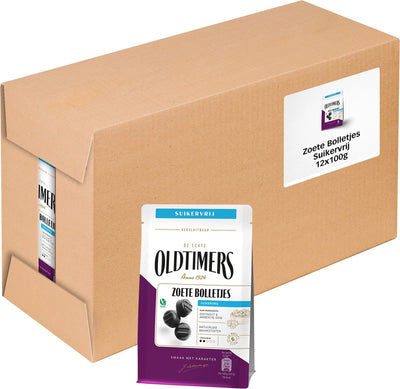 Sachet de petits pains sucrés Oldtimers sans sucre (12x100gr)