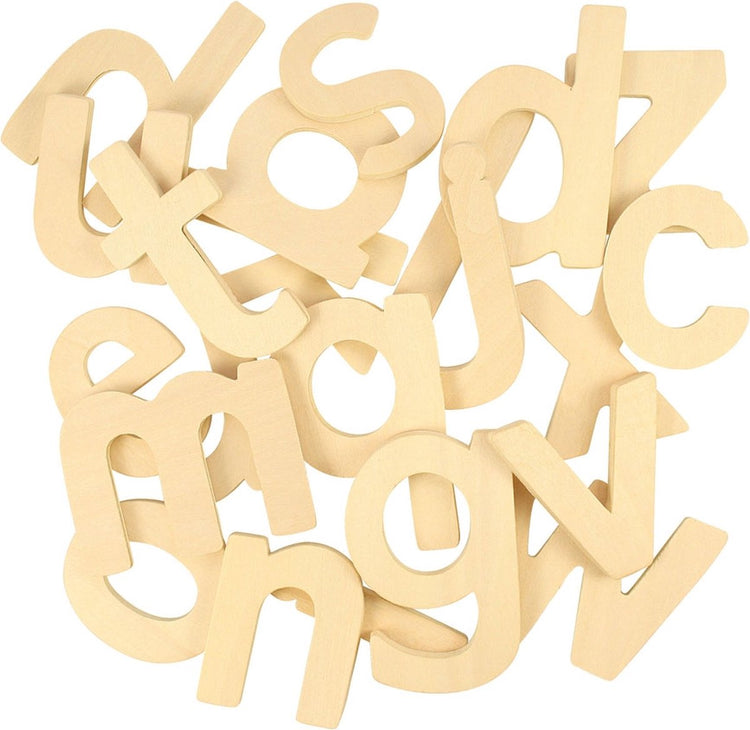 Bigjigs - modèles - alphabet - lettres minuscules