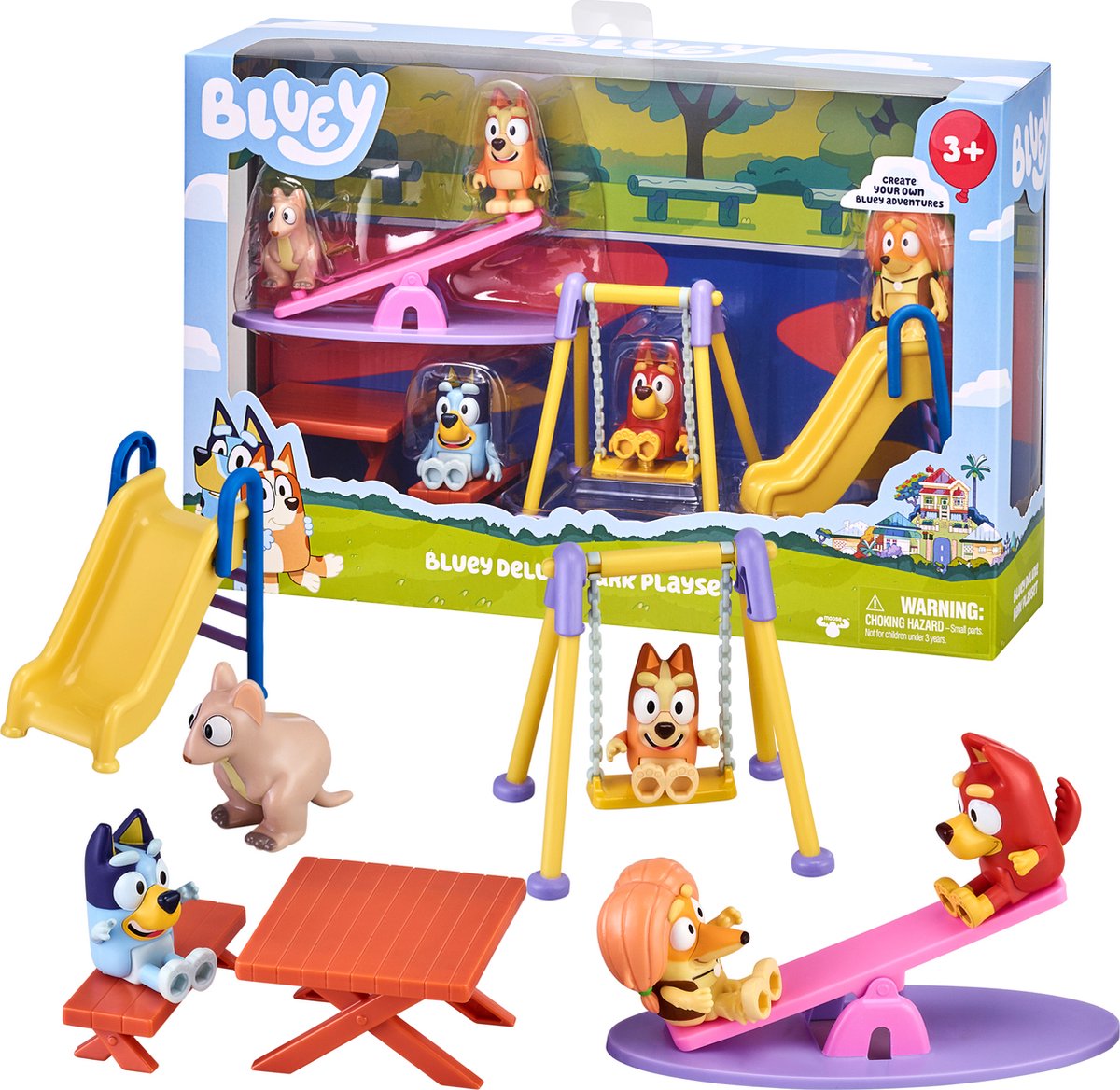 Moose Toys Bluey Speeltuin Deluxe Play Set