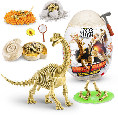 Robo Alive Zuru - - découverte de fossiles de méga dinosaures - robot jouet - brontosaures