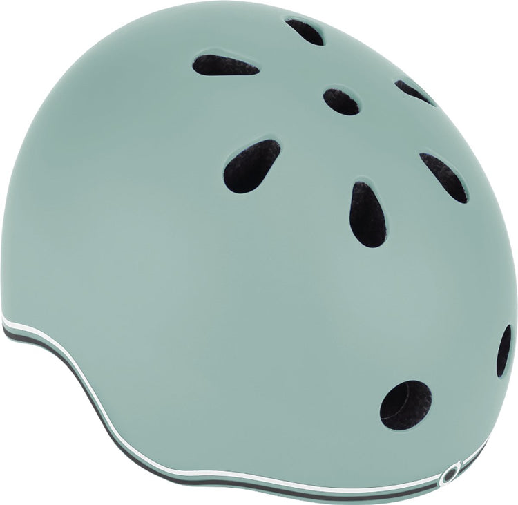 Casque de vélo Globber - go up sage - xxs xs (réglable de 45 à 51cm) - avec éclairage - vert