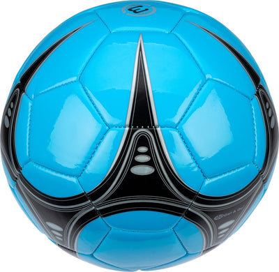 Mini ballon de football Get Go - bleu noir - taille 3 - env. 19 cm - PVC