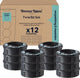 Recharges seau à couches twist click Tommee tippee - paquet de 12 pièces - cassettes de recharge 12 x 10,5 m
