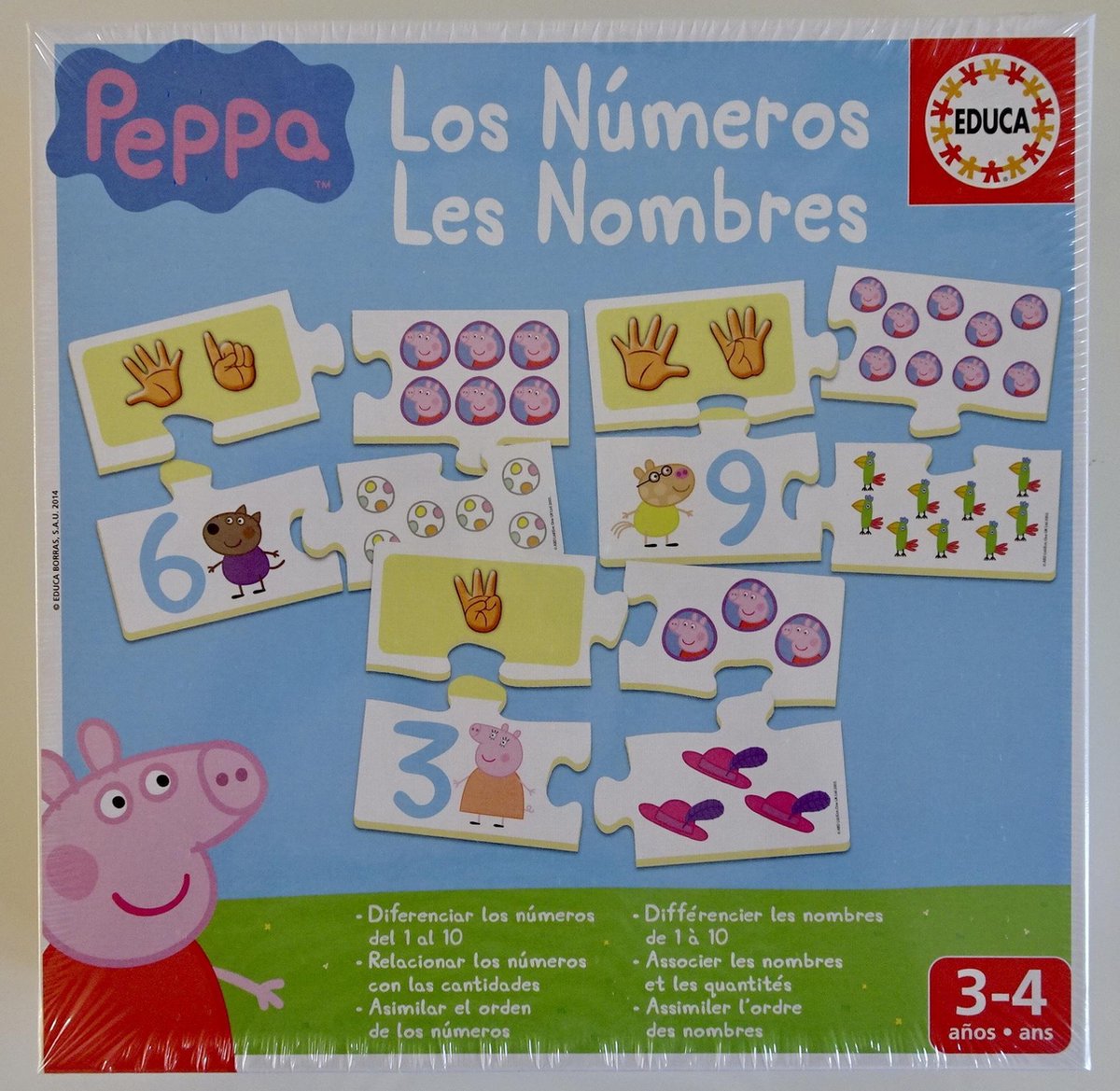 Jeu éducatif profond Peppa Pig (es-fr)