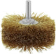 Bosch - brosse texture bois pour perceuses - fil ondulé, laitonné, 80 mm 80 mm, 0,2 mm, 4000 tr/min