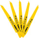 Lame de scie alternative Dewalt dt2359 - 152 x 4,2 mm - bois plastique avec clous (5pcs)