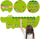 Vigatoys viga toys - plateau de jeu mural crocodile