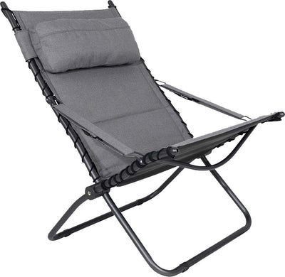 Crespo - chaise longue - ap 262 - tex-confort - gris clair