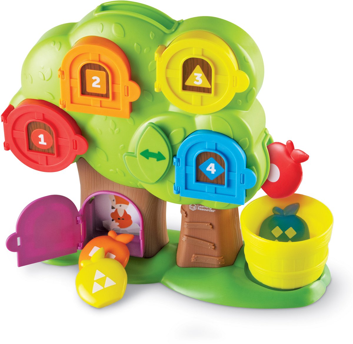 Ressources d'apprentissage â® jeu de cache-cache amusant et éducatif - cabane dans les arbres - 2+