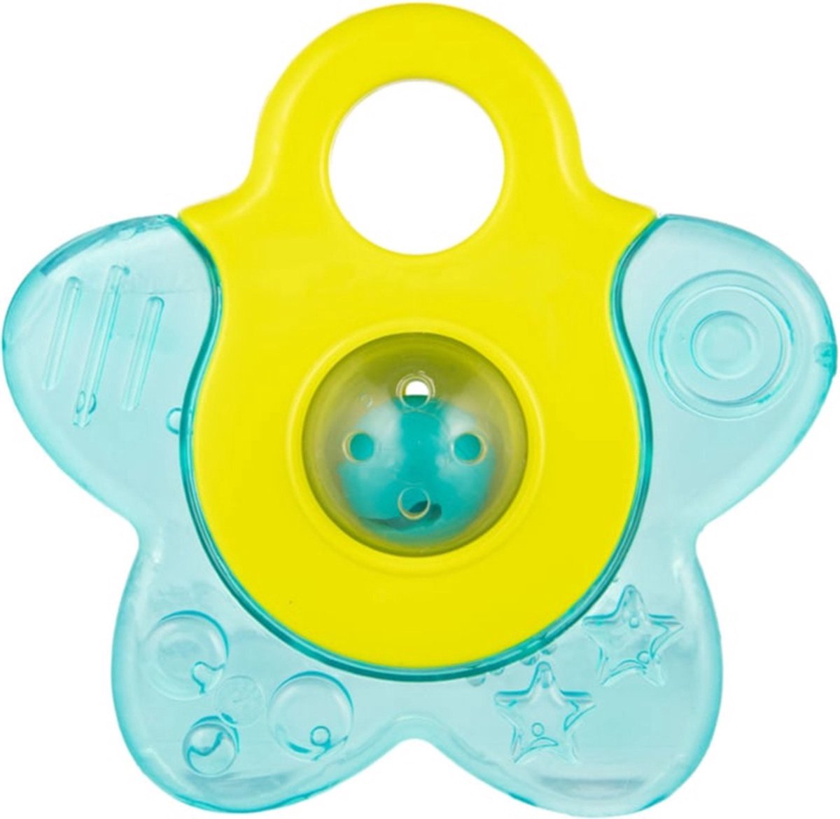 Canpol bébés anneau de dentition rafraîchissant avec gel glacé, 3+ m bleu 3+ m
