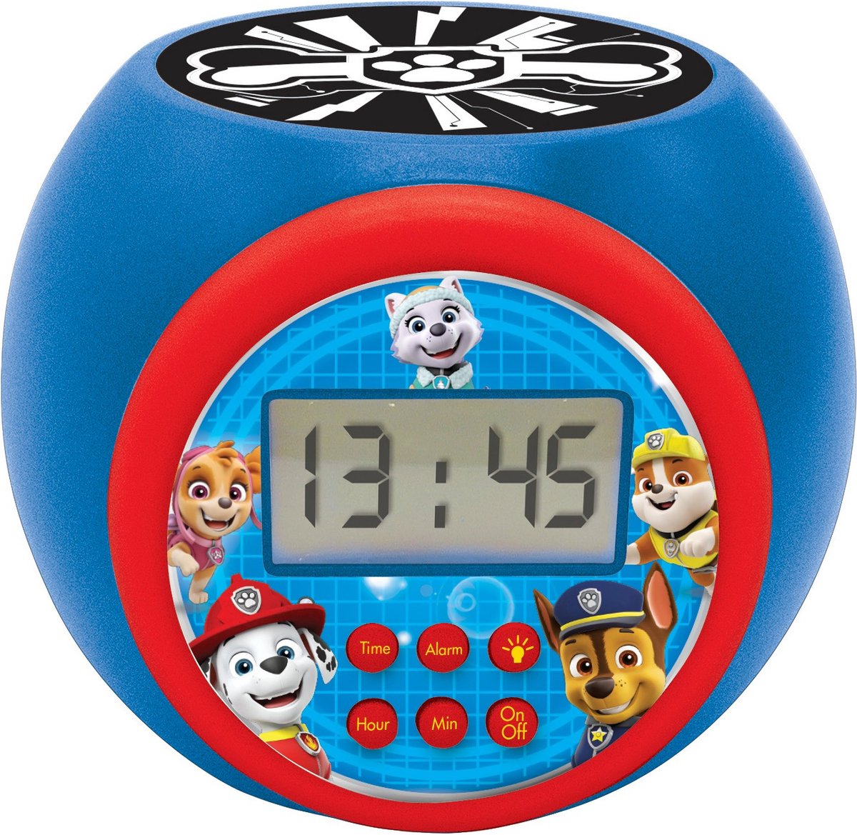 Réveil projecteur Lexibook Paw Patrol avec minuterie