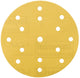 Makita accessoires disque de ponçage jaune diamètre 150mm grain 500