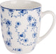 Tasse Cosy tendance flor azul - 37c l- set-4