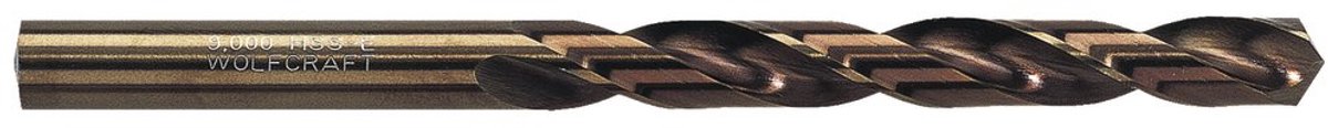 Wolfcraft - foret à métaux hss-co rectifié, ø 10 mm - 7464010