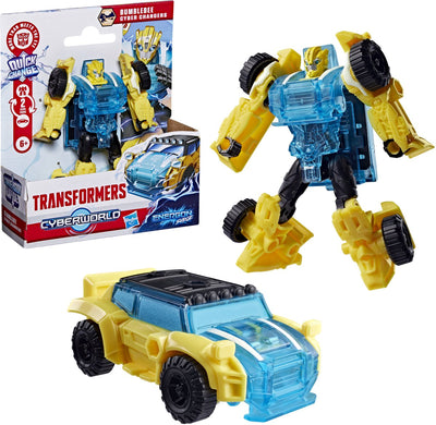 Transformers Cyberworld Engeron Surge Bumblebee Cyber Changeurs - figurine articulée