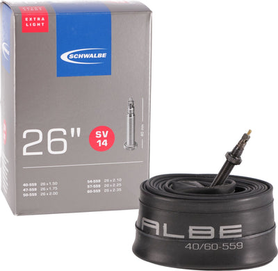 Tube intérieur de Schwalbe 26 x 1,50 2,35 (40 60-559) FV 40 mm