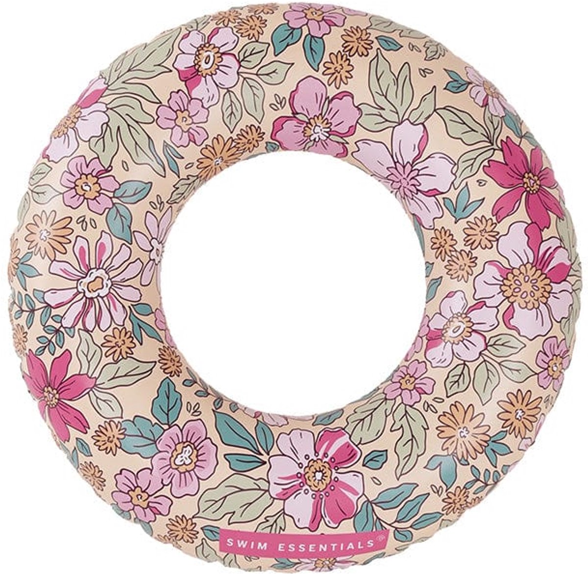 Fleur | bande de natation multicolore Ø 90 cm