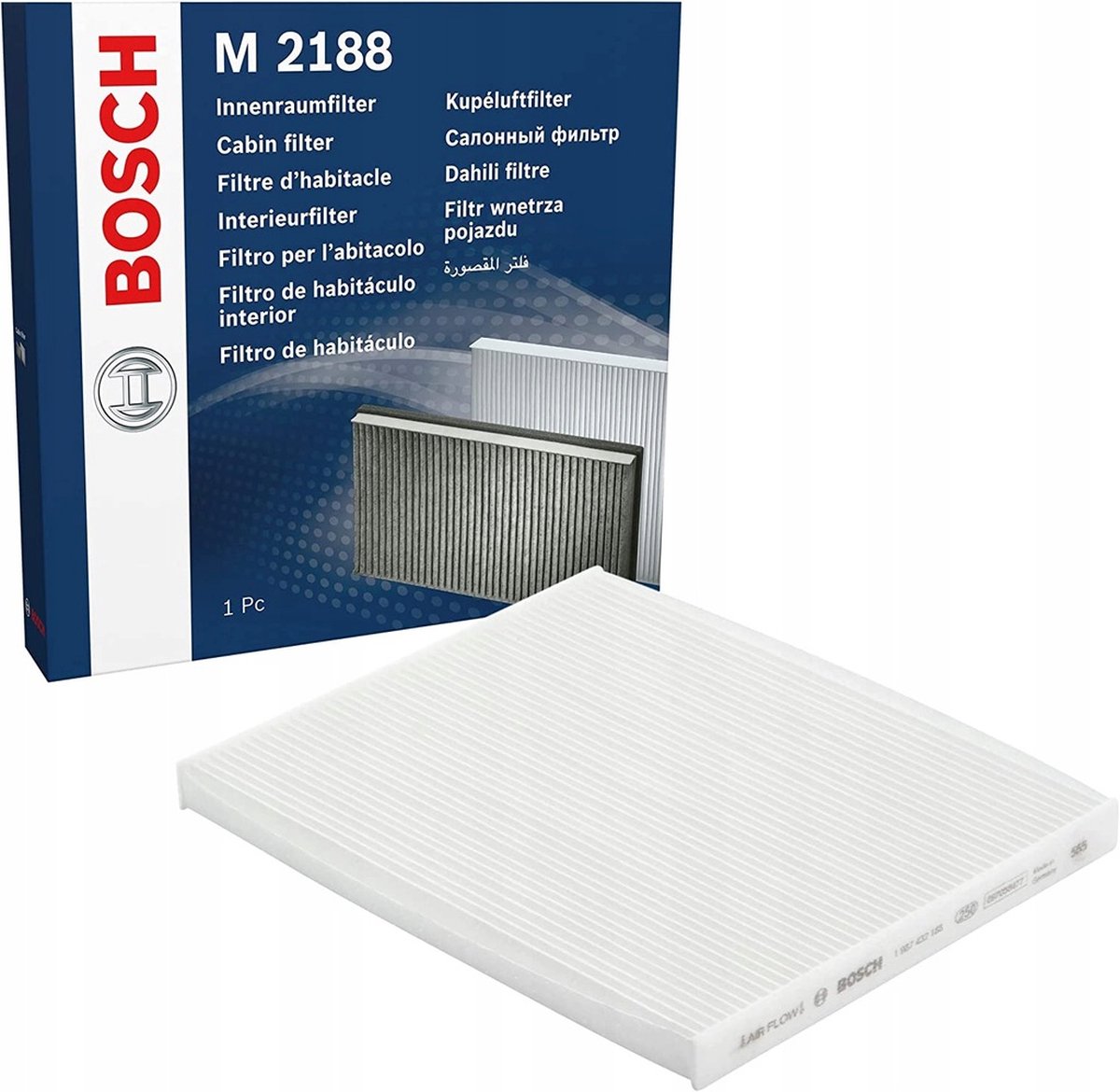 Filtre d'habitacle Bosch m2188