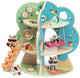 Chicco le grand arbre avec des ratons laveurs - coffret de jeu montessori mes amis des bois (2+ ans)