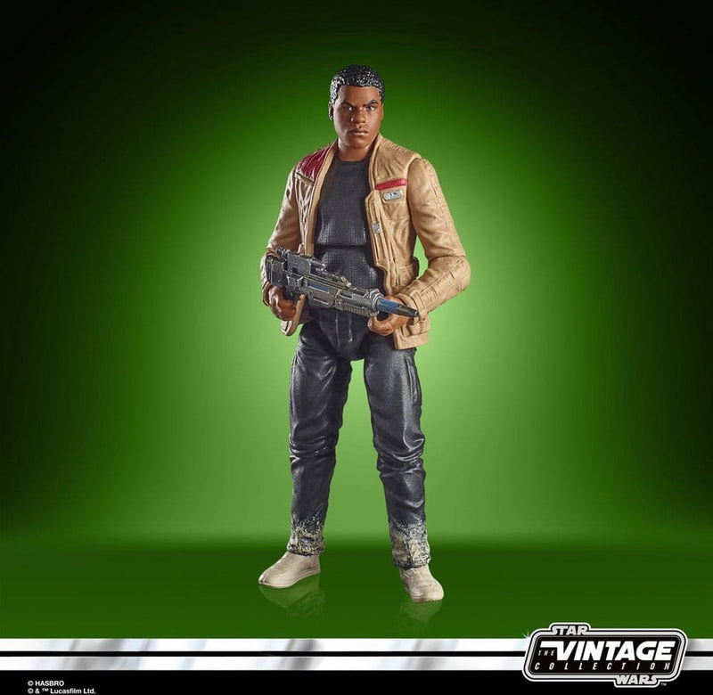 Hasbro star wars épisode vii collection vintage figurine finn (base starkiller) figurine 10 cm
