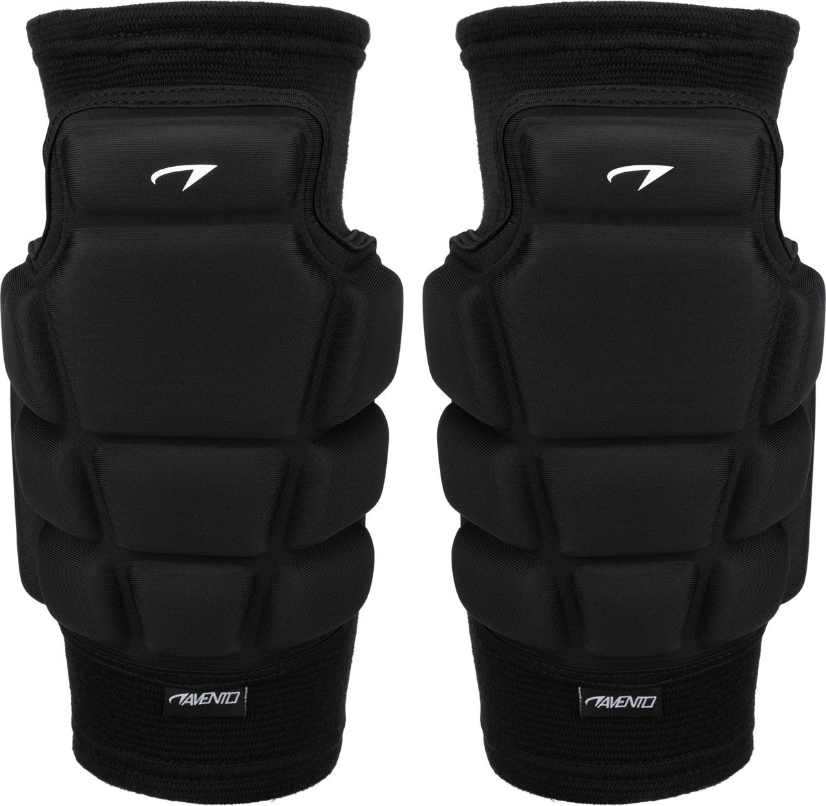 Genouillères Avento - genouillères pour sports d'intérieur - noir - taille m