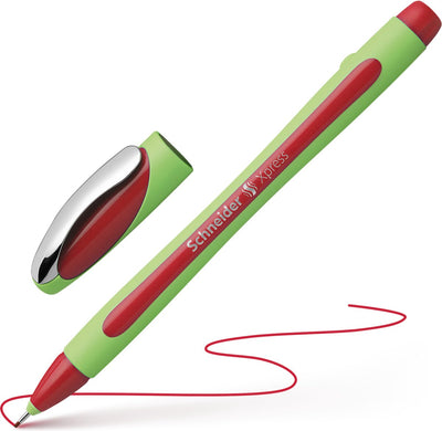 Schneider instruments d'écriture Schneider fineliner - xpress - largeur de trait 0,8 mm - rouge - s-190002