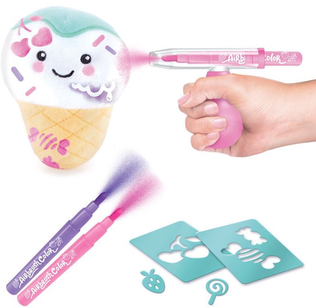 Peluche aérographe Canal Toys - food'tastic mini 1-pack