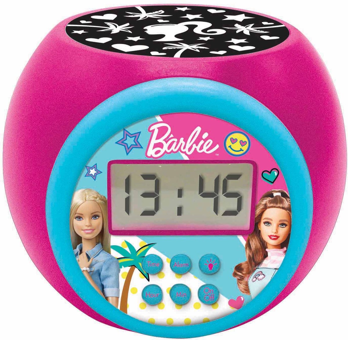 Réveil projecteur Lexibook Barbie avec minuterie