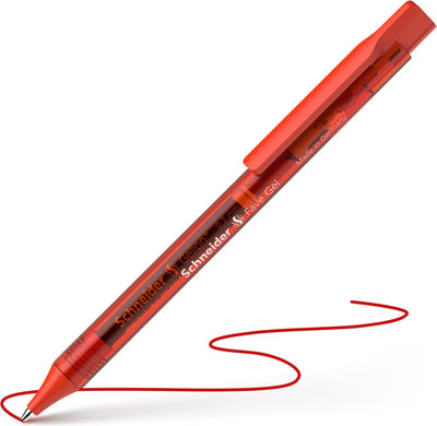 Instruments d'écriture Schneider stylo gel Schneider - préféré - rouge - 0,4 mm - s-101102-20