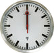 Horloge de gare Unilux grise radiocommandée