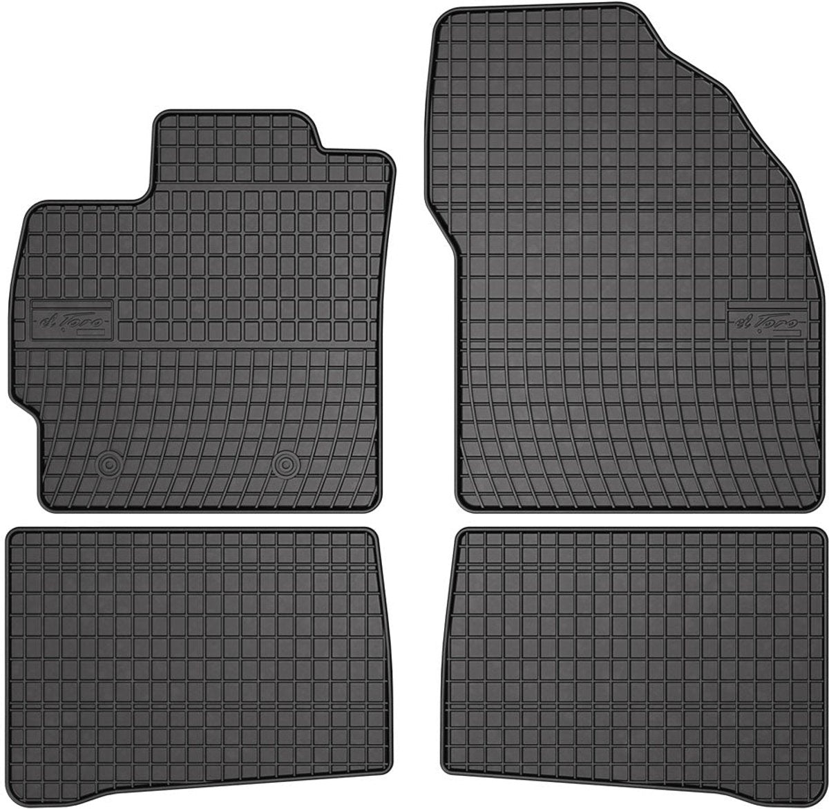 Tapis en caoutchouc Frogum Toyota Prius 2011-2016 -