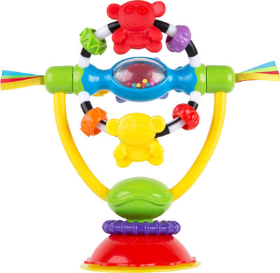 Jouet chaise haute Playgro avec ventouse améliorée - jouets de préhension et de morsure - jouets pour bébé - jouets 1 an