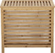 Bloomingville - panier à linge aden - beige - bambou