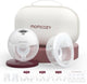 Momcozy m5 – tire-lait mains libres – 2 pièces – électrique – compact silencieux – avec inserts de téterelle