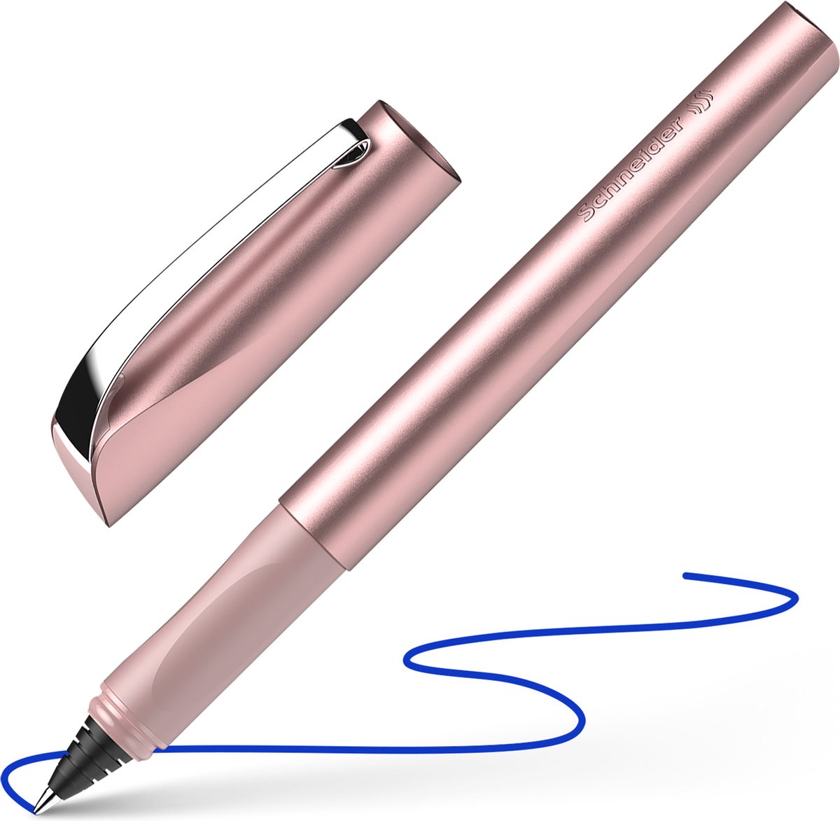 Instruments d'écriture Schneider roller ceod brillant – plume m – rose poudré – s-186209