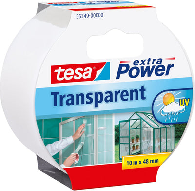 Ruban de conduit quantore Tesa Extra Power Universal Transparent