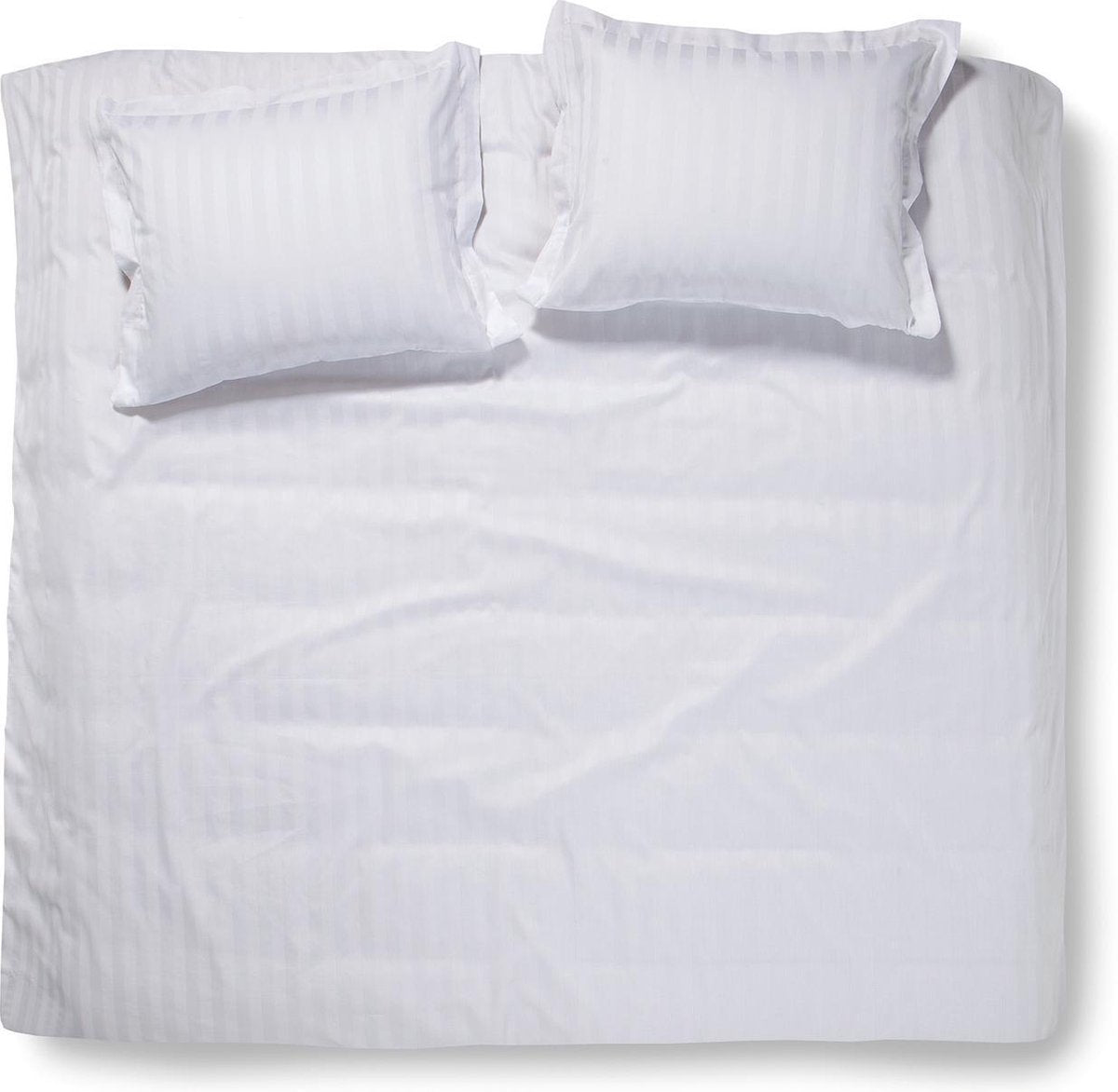 Damai linea - housse de couette - double - 200 x 200 220 cm - blanc