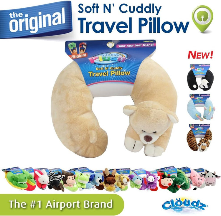 Clöudz peluche cloudz peluche oreiller cervical pour enfants ours