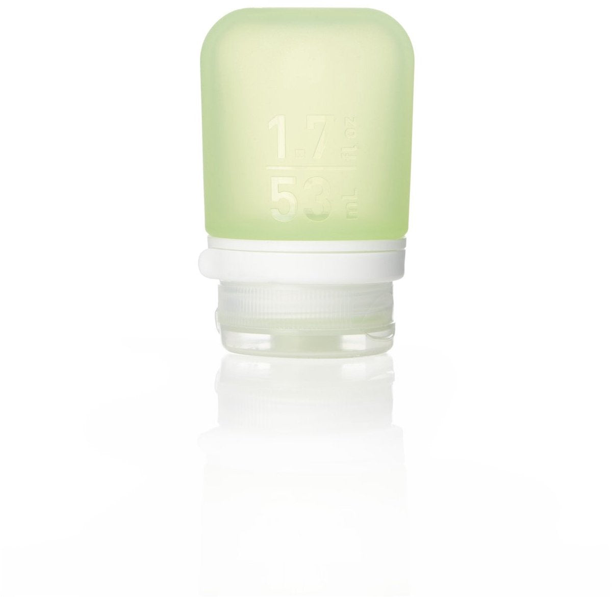Human Gear - gotoob+ - bouteille de voyage - flacon - réutilisable - étanche - léger - petit - 53 ml - vert