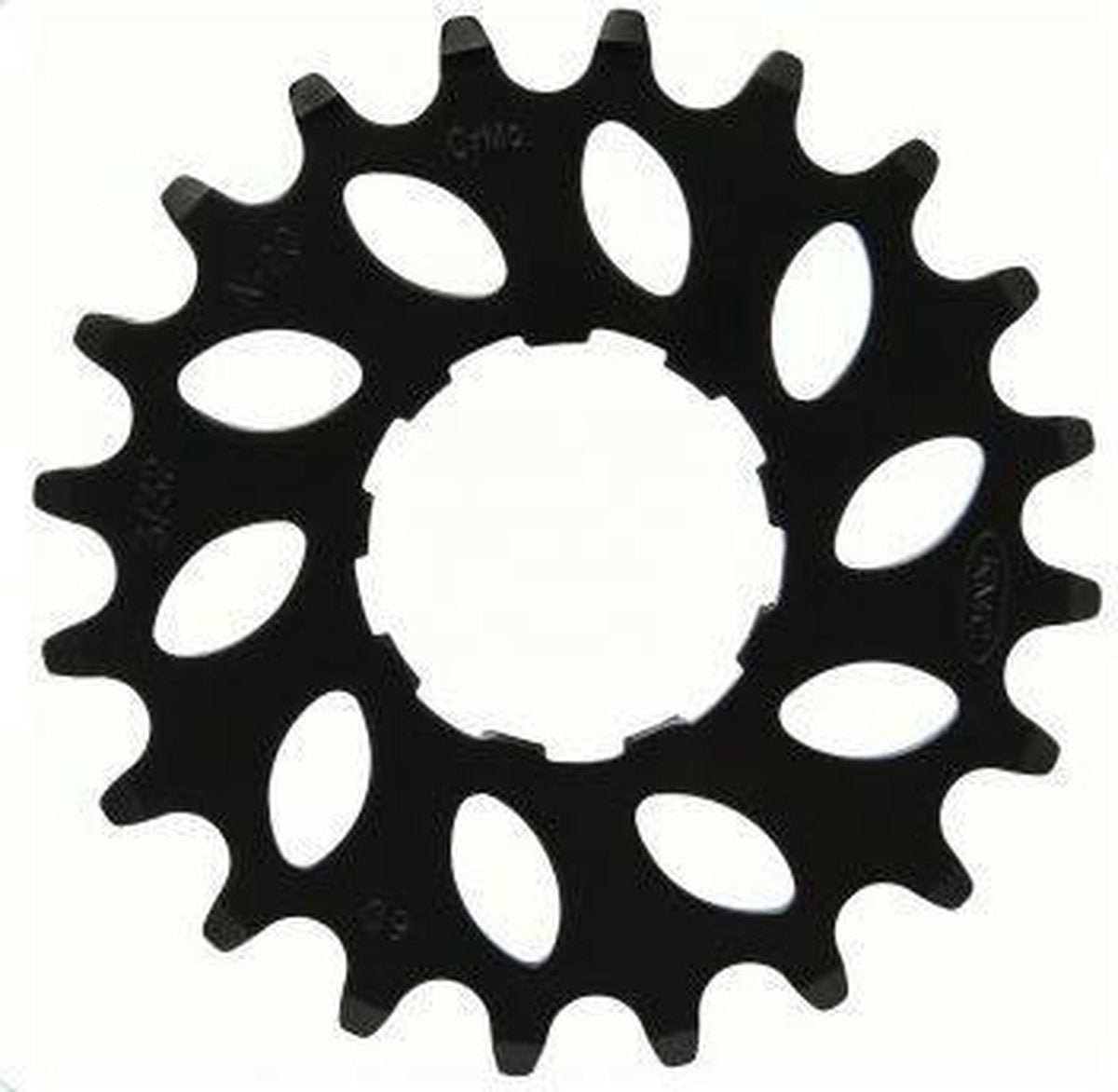 KMC Gear 19T arrière Enviolo Nuvinci 1 8, noir