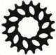 KMC Gear 19T arrière Enviolo Nuvinci 1 8, noir