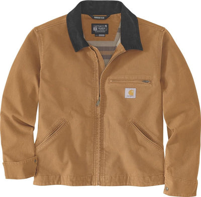 Carhartt veste detroit en canard coupe décontractée 106234 ® marron-s