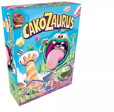 Geronimo games cakozaurus - - bleu orange - jeu de société - jeu enfant - à partir de 6 ans - de 2 à 4 joueurs