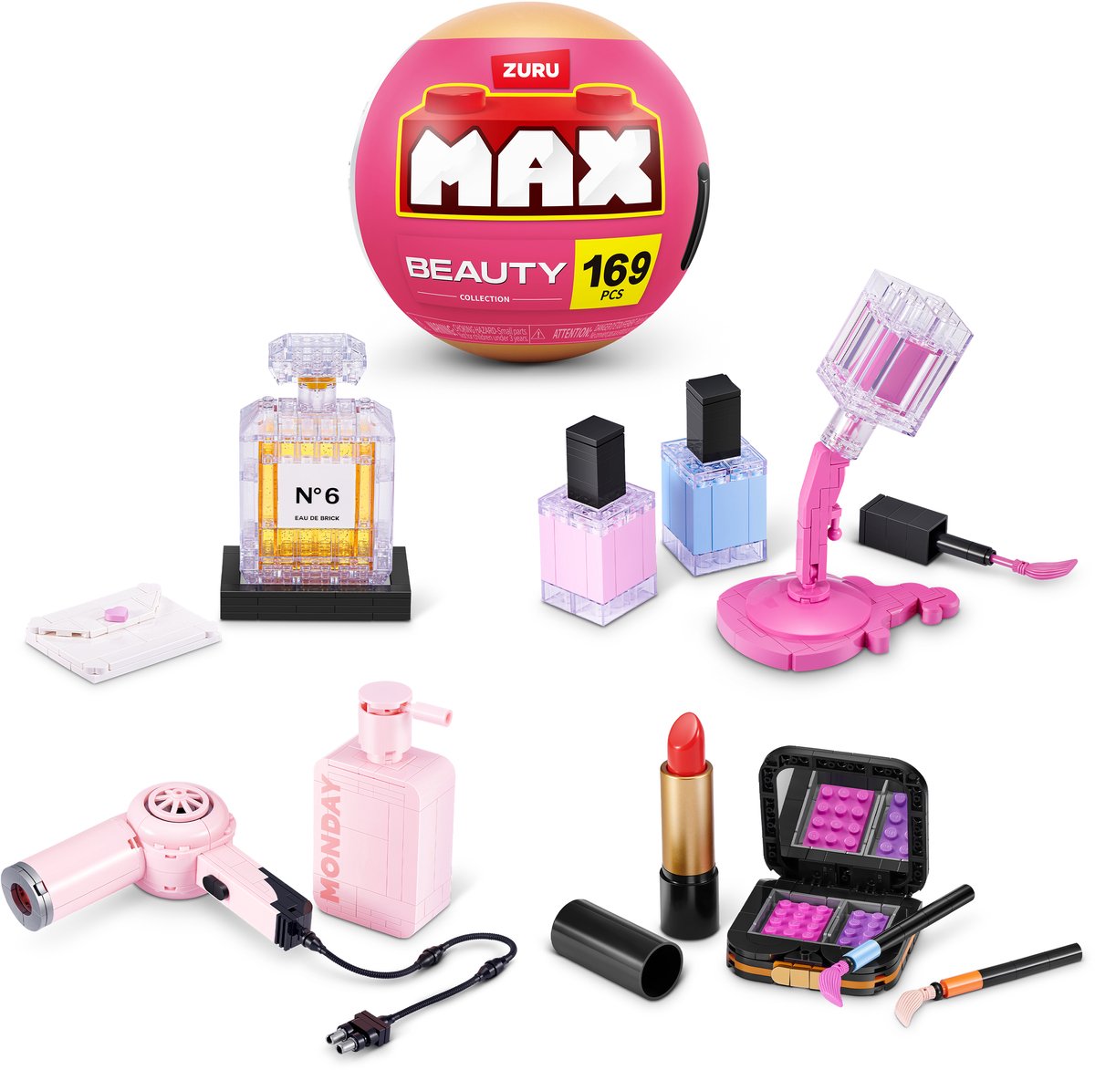 Zuru Max construit une collection de briques de construction de beauté plus premium